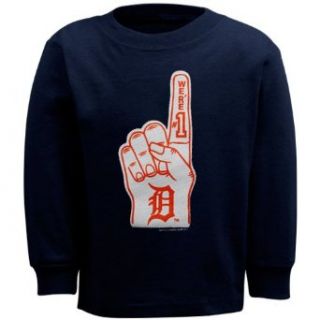 MLB Detroit Tigers Toddler Foam Finger Long Sleeve T shirt