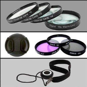 Professional Filter Kit For Nikon D90 with 18 105mm Lens