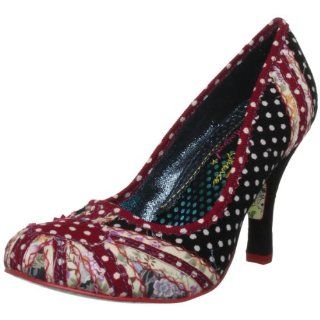Choice Patty Black Red Multi New Womens Hi Heels Court Shoes Boots