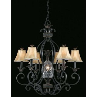 Polynesian Collection 6 light Chandelier