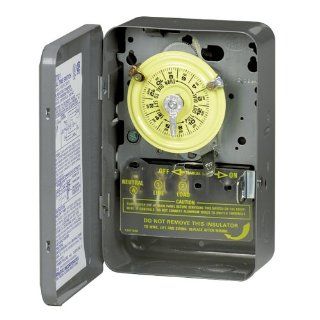 Intermatic T104 208 277 Volt DPST 24 Hour Mechanical Time Switch