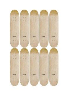 10 Pop lite Natural Blank 8.25 Skateboard Decks Lot