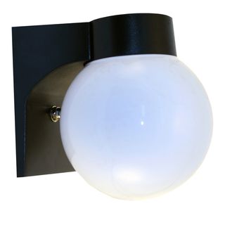 HomeSelects 1 light Outdoor Wall Lantern with Daylight Sensor