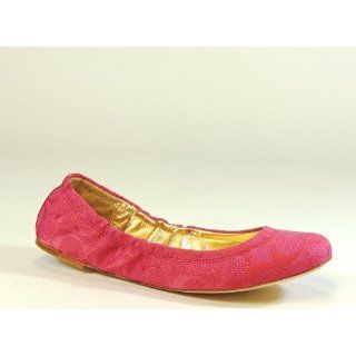 Coach Womens Aly Signature Ballet Flat