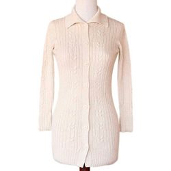 Alpaca Inca Ivory Long Cardigan Sweater (Peru) Today $169.99