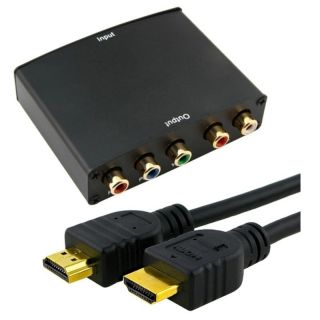 HDMI to Component Converter/ 6 foot HDMI Cable