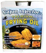 Cajun Injector Cottonseed Frying Oil   3 Gallons: Sports