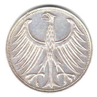 Federal Republic) 5 Mark Coin KM#112.1   62.5% Silver 