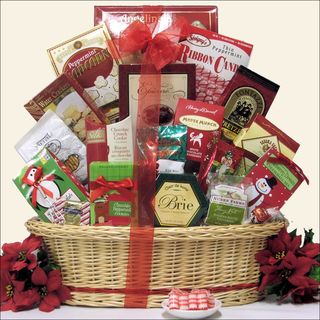 Tidings of Joy Large Gourmet Holiday Christmas Gift Basket