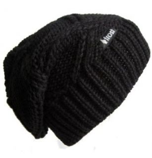 Frost Hats M 113NF BLACK Winter Hat for Women Slouchy