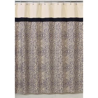 Sweet Jojo Design Safari Shower Curtain