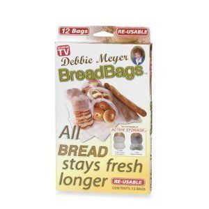 (3 Pack) AS SEEN ON TV Debbie Meyer Bread Storage Bags