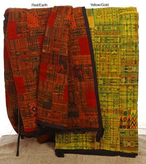 Handmade Patchwork Quilt (Guatemala)