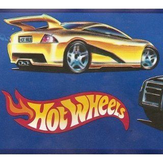 Hot Wheels Pre Pasted Decorative Wall Border Everything