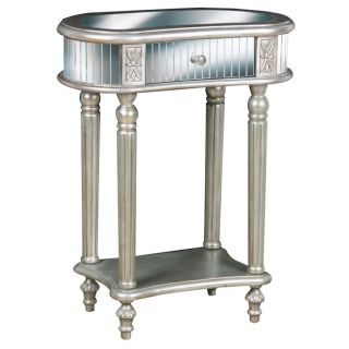 Hand painted Silver Mirrored Accent Table Compare $649.99 Today $335