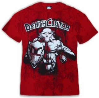 Lesnar Deathclutch Walkout 116 T Shirt #6 (Mens Small, Red) Clothing