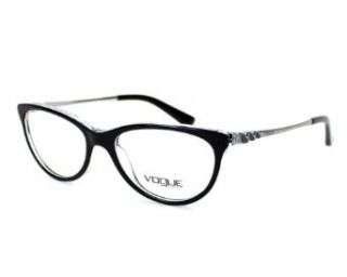 VOGUE Eyeglasses VO 2766 W827 Black Transparent 50MM