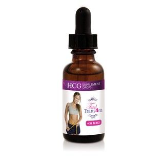 Total Trans4m HCG 2 ounce Supplement Drops with B6 and B12