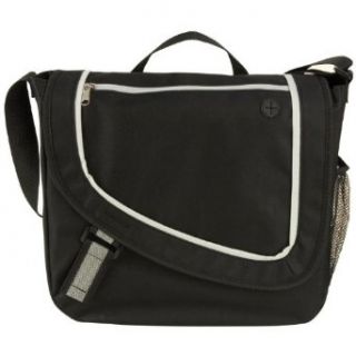 Frequency Messenger Bag, Black Clothing
