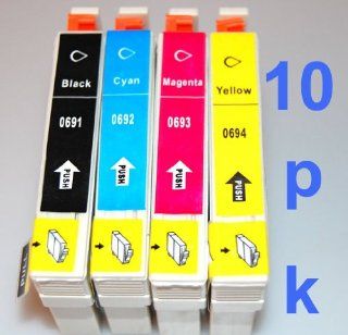 123GetInk 10 Pack Compatible Ink Cartridges T069 Series