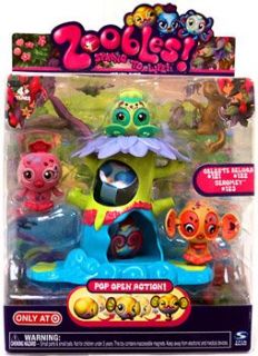Zoobles Toy Exclusive Triplets Pack #121 Celeste, #122