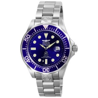 Invicta Mens Grand Diver Pro Stainless Steel Automatic Watch