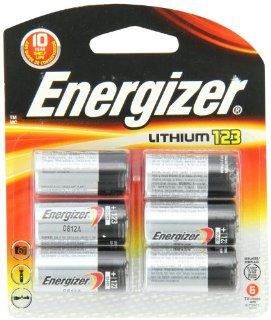  Energizer Photo Battery 123, 6 Count