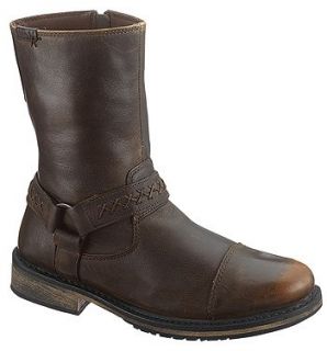  Davidson Mens Brown Side Zip Constrictor Boot Style D95277 Shoes