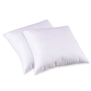 Splendorest 200 Thread Count Cotton Euro Sham Stuffer Pillows (Set of