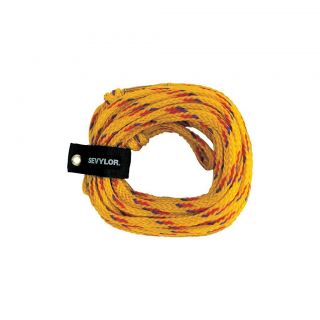 Coleman Yellow 60 foot One to four rider Tow Rope with NBR Foam Float