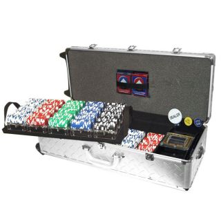 HoldEm 1000 chip Poker Set with Case