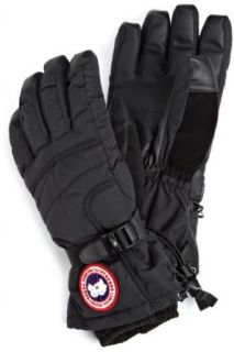 Canada Goose Mens Down Glove,Black,Large: Clothing