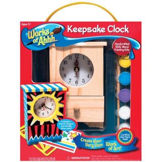 Works Of Ahh Large Wood Keepsake Clock Paint Kit