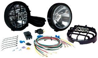 KC HiLiTES 127 SlimLite Black 100 Watt Fog Light System  