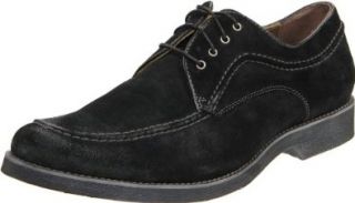 Hush Puppies Mens Commemorate Shoe, Black Washed Suede, 7 M US Shoes