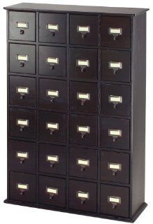 Leslie Dame CD 456ES Wood Library Media Storage Cabinet