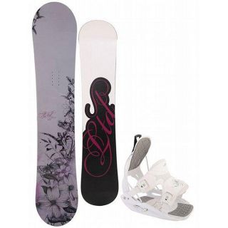 LTD Muse 149 Womens Snowboard with Flow Muse Bindings