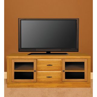 CustomHouse Cabinetry 70 inch Honey TV Console