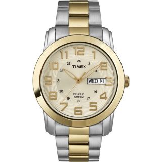 Timex Mens T2N439 Elevated Classics Sport Chic Stainless Steel