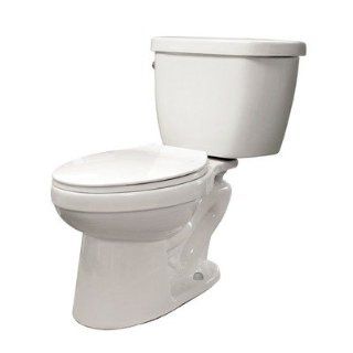 Two Piece Elongated High Efficiency 1.0GPF Pressure Assist Toilet in
