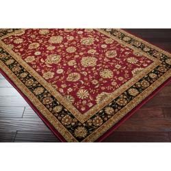 Woven Red Helminth Olefin Rug (710 x 103)