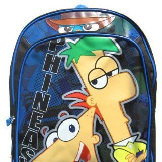 Phineas and Ferb Backpack   Large Size School Backpack 16