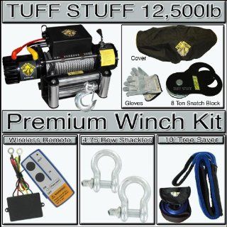 Tuff Stuff 12, 500Lb Premium Winch Recovery Kit  
