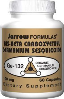 Jarrow Formulas Germanium Ge 132 Organic 100mg, 60