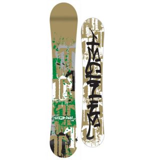 Technine Mens Split T Splatter Gold 157 cm Snowboard
