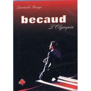 BECAUD : LOlympia, Spectacle rouge 11/88 en DVD MUSICAUX pas cher