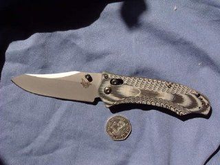 Benchmade 950 Rift Osborne Design Knife Satin Blade (Grey