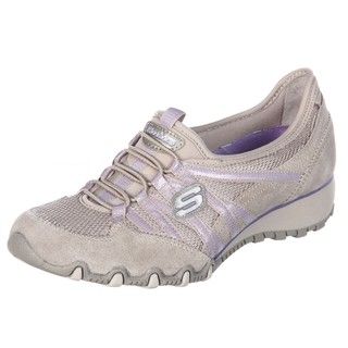Skechers USA Womens Sassies High Step Bungee Slip on Shoes