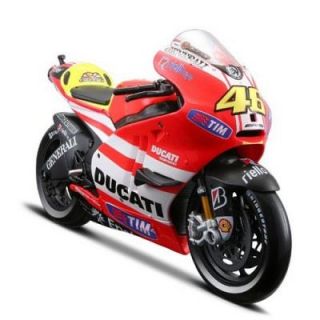 Modèle réduit   Moto Ducati GP 2011  Valentino Rossi   Echelle 1/6