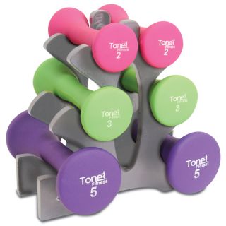 Tone Fitness 20 lb Dumbbell Weight Set Today: $40.49 4.7 (15 reviews